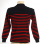 Preview: man seamansweater marine/cerise (dark blue/cherry red)